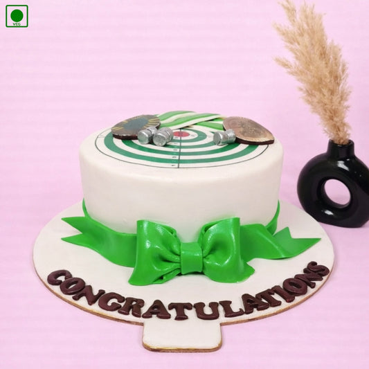Archery Target Theme Cake - Gurgaon & Delhi NCR | Cakofy