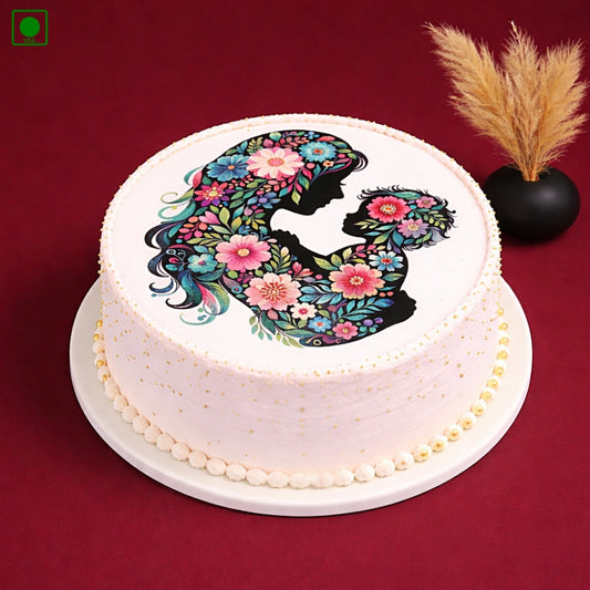 Artistic Mom Love Cake - Gurgaon & Delhi NCR | Cakofy