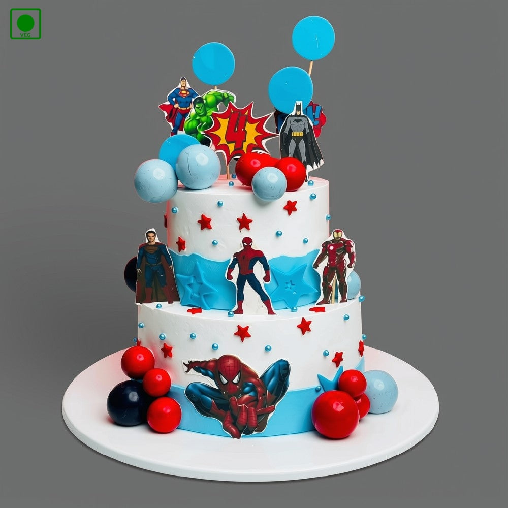Avenger Theme Cake – Gurgaon, Delhi & Noida