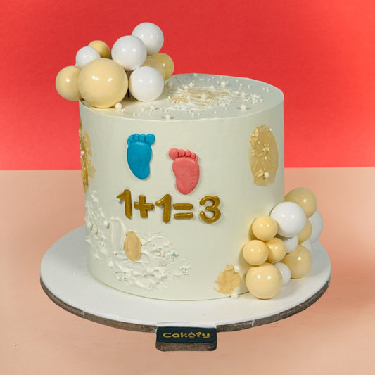 Baby Shower Designer Cake - Gurgaon & Delhi NCR | Cakofy
