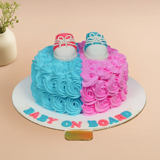 Baby on Board Cake - Gurgaon & Delhi NCR | Cakofy