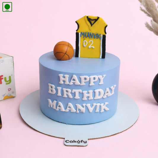 Basketball Lover Cake – Gurgaon & Delhi NCR | Cakofy
