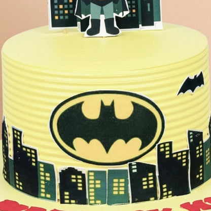 Batman Theme Cake