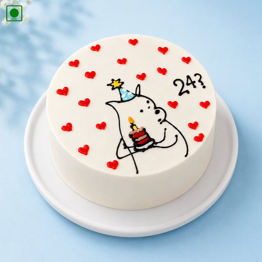 Bear Cartoon Cake - Gurgaon, Delhi & Noida