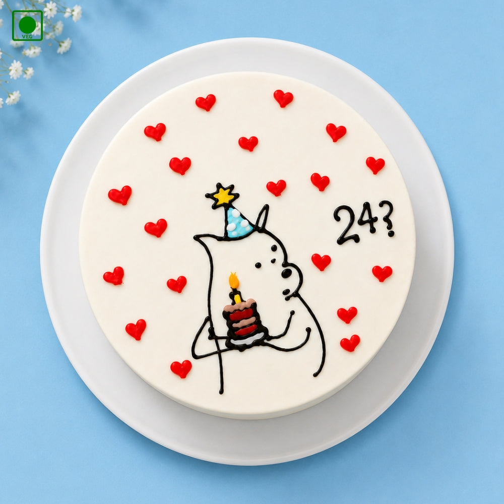 Bear Cartoon Cake - Gurgaon, Delhi & Noida