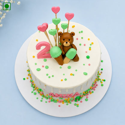 Bear Teddy Kids Cake - Gurgaon, Delhi & Noida