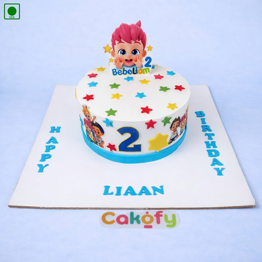 BebeLiam Theme Cake - Gurgaon & Delhi NCR | Cakofy