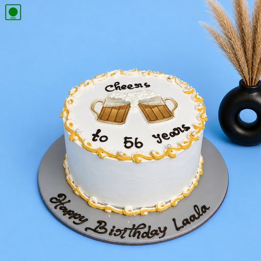 Beer Mug Birthday Cake – Gurgaon & Delhi NCR | Cakofy