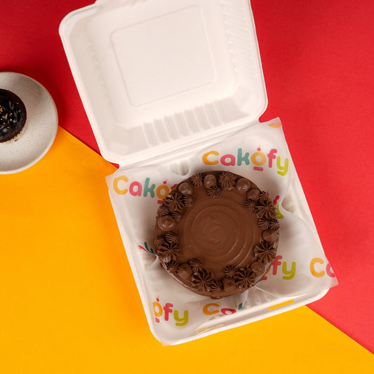 Belgium Chocolate Bento Cake – Gurgaon & Delhi NCR | Cakofy