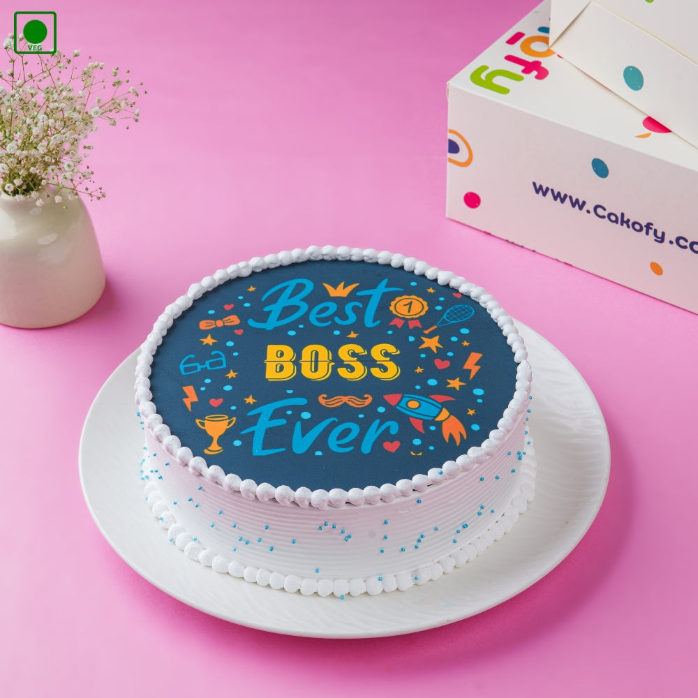 Best Boss Ever Cake - Gurgaon, Delhi & Noida
