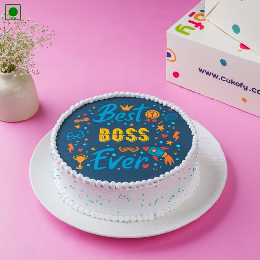 Best Boss Ever Cake - Gurgaon, Delhi & Noida
