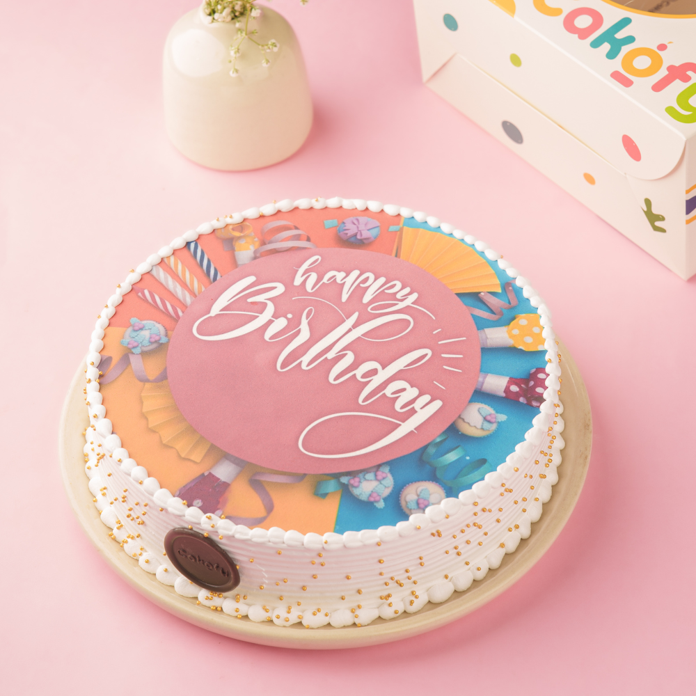 Birthday Poster Cake