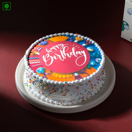 Birthday Poster Cake - Gurgaon, Delhi & Noida