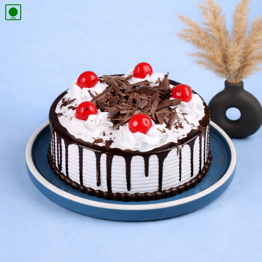 Black Forest Round Cake - Gurgaon & Delhi NCR | Cakofy