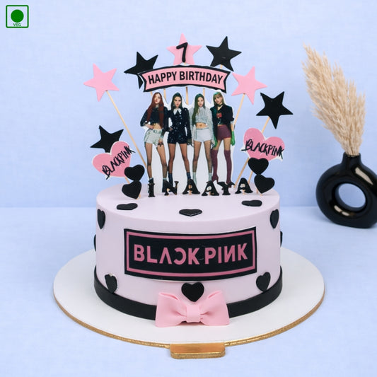 Blackpink Heart Cake - Gurgaon & Delhi NCR | Cakofy