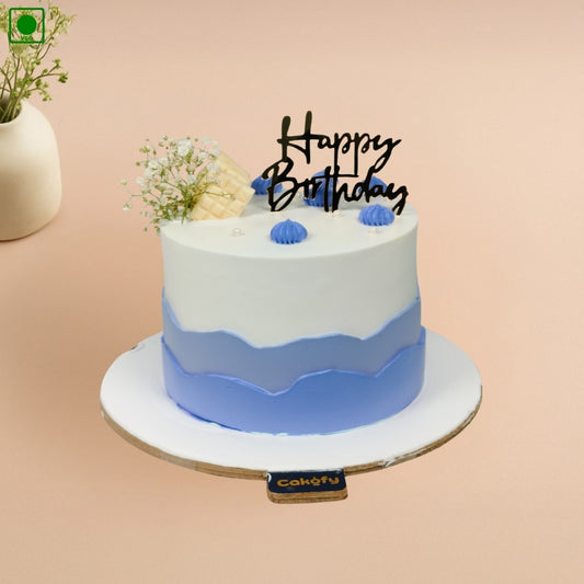 Blue Ombre Cake - Gurgaon & Delhi NCR | Cakofy