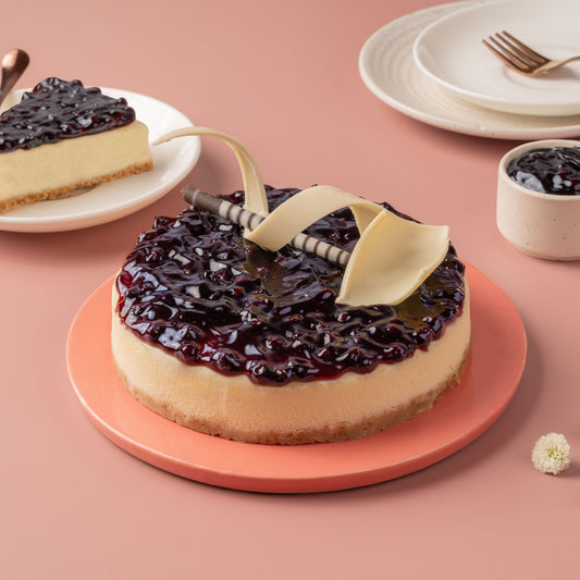 Blueberry Baked Cheese Cake - Gurgaon & Delhi NCR | Cakofy