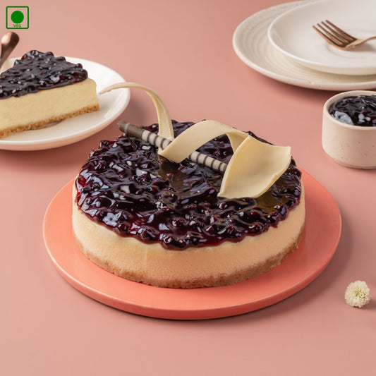 Blueberry Baked Cheese Cake - Gurgaon, Delhi & Noida