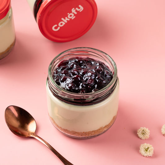 Blueberry Cheese Jar - Gurgaon & Delhi NCR | Cakofy