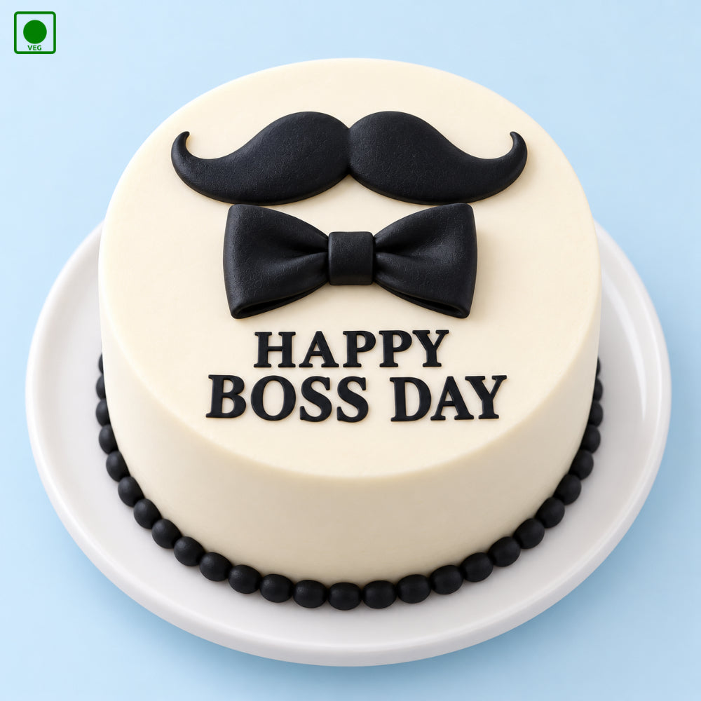 Boss Day Bow Tie Cake - Gurgaon, Delhi & Noida
