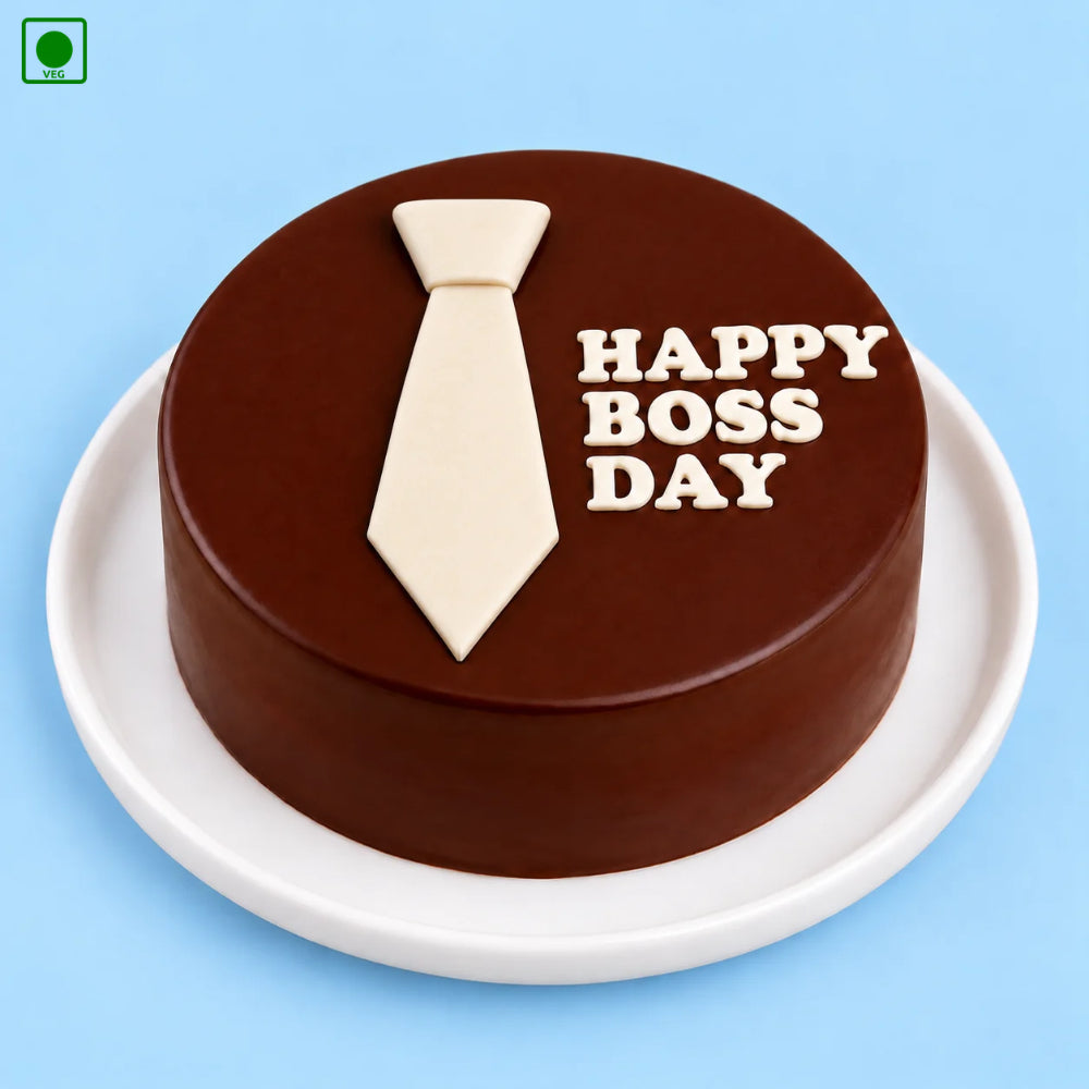 Boss Day Chocolate Tie Cake - Gurgaon, Delhi & Noida
