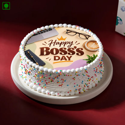 Boss Day Executive Desk Cake - Gurgaon, Delhi & Noida