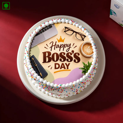 Boss Day Executive Desk Cake - Gurgaon, Delhi & Noida