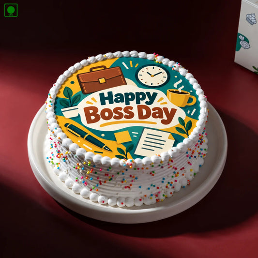 Boss Day Office Theme Cake - Gurgaon, Delhi & Noida