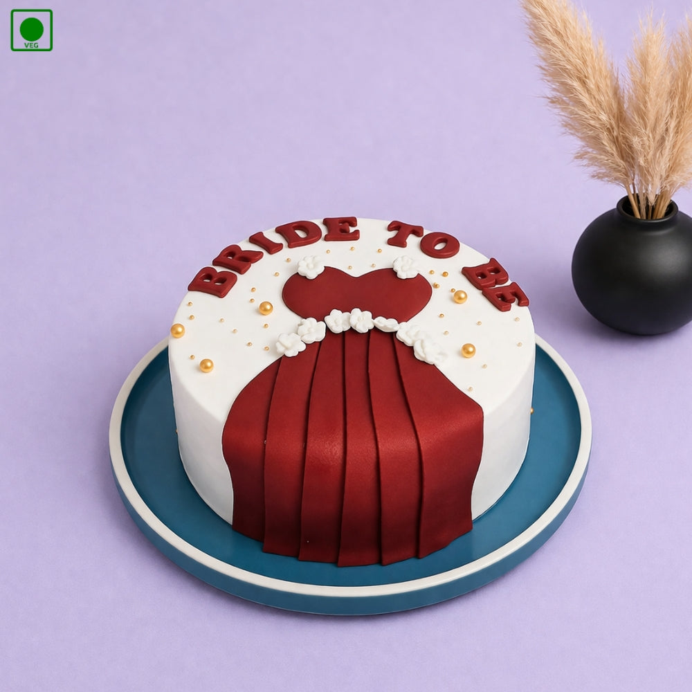 Bride To Be Dress Cake - Gurgaon & Delhi NCR | Cakofy