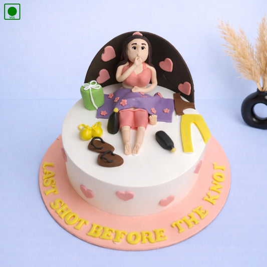 Bride To Be Fun Theme Cake - Gurgaon & Delhi NCR | Cakofy