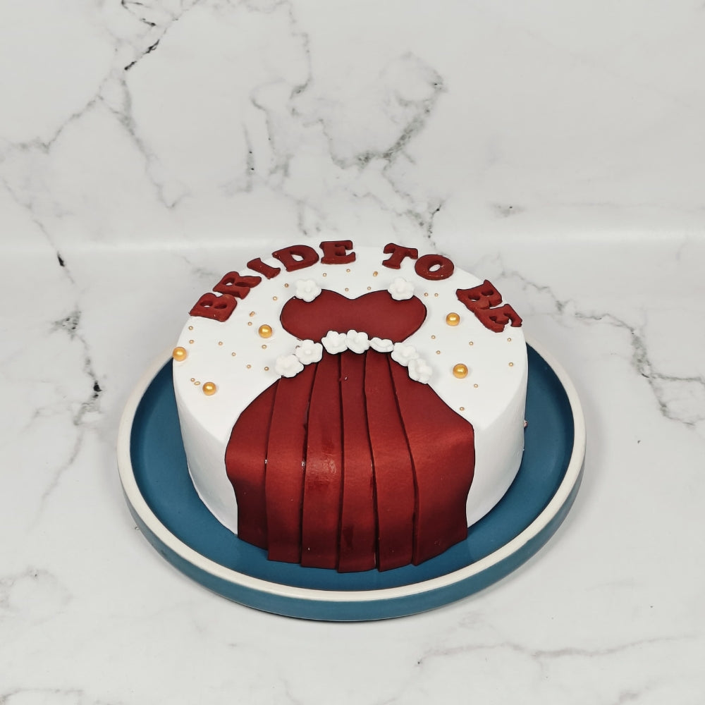Bride To Be Dress Cake - Gurgaon & Delhi NCR | Cakofy