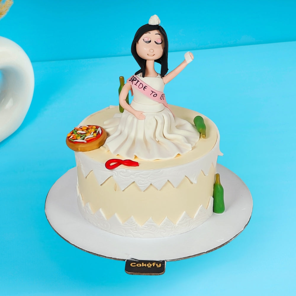 Bride to Be Party Cake - Gurgaon & Delhi NCR | Cakofy