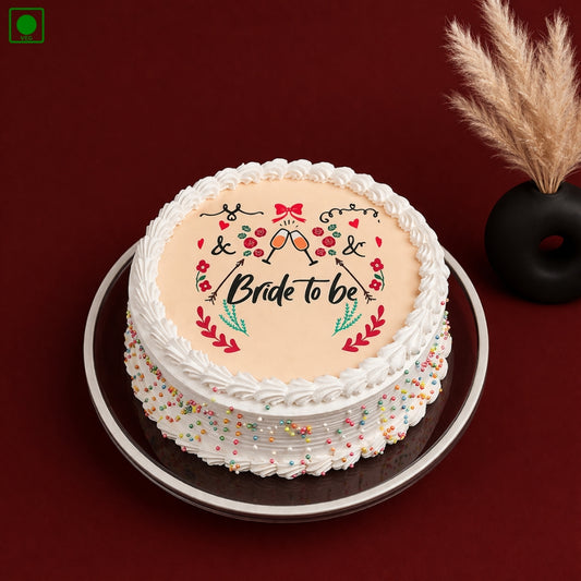Bride To Be Poster Cake - Gurgaon & Delhi NCR | Cakofy