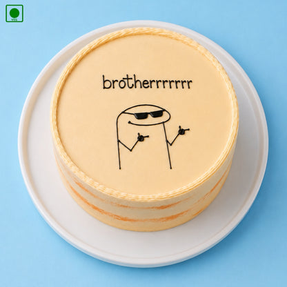 Brother Rakhi Special Funny Cake  - Gurgaon, Delhi & Noida