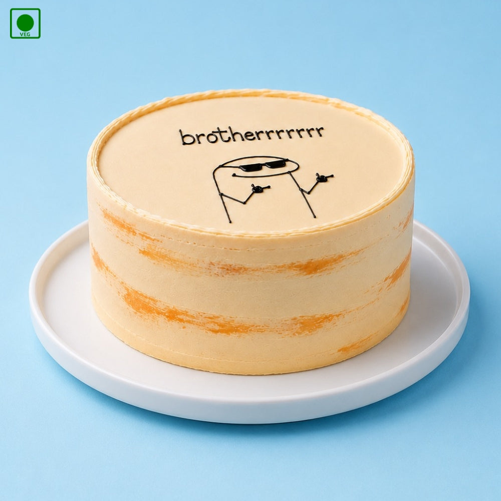 Brother Rakhi Special Funny Cake  - Gurgaon, Delhi & Noida