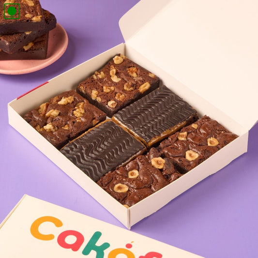 Brownie - Pack of 6 - Gurgaon & Delhi NCR | Cakofy
