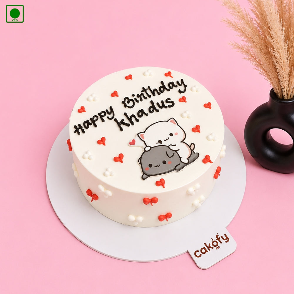 Bubbu Dubu Couple Cake – Gurgaon & Delhi NCR | Cakofy