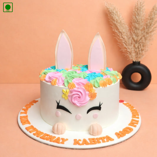 Bunny Ears Designer Cake - Gurgaon & Delhi NCR | Cakofy