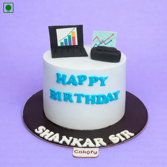 Business Growth Graph Cake - Gurgaon & Delhi NCR | Cakofy