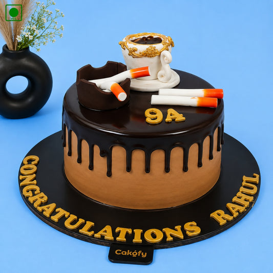 Chai Cigarette Theme Cake - Online Order 
