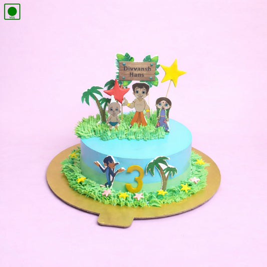 Chhota Bheem Kids Cake - Gurgaon & Delhi NCR | Cakofy