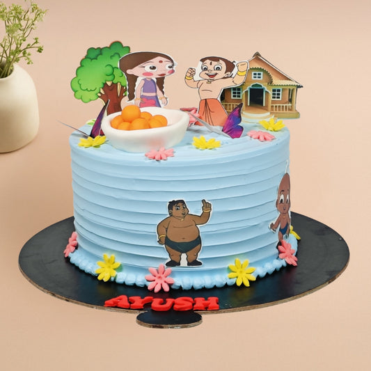 Chhota Bheem Theme Cake