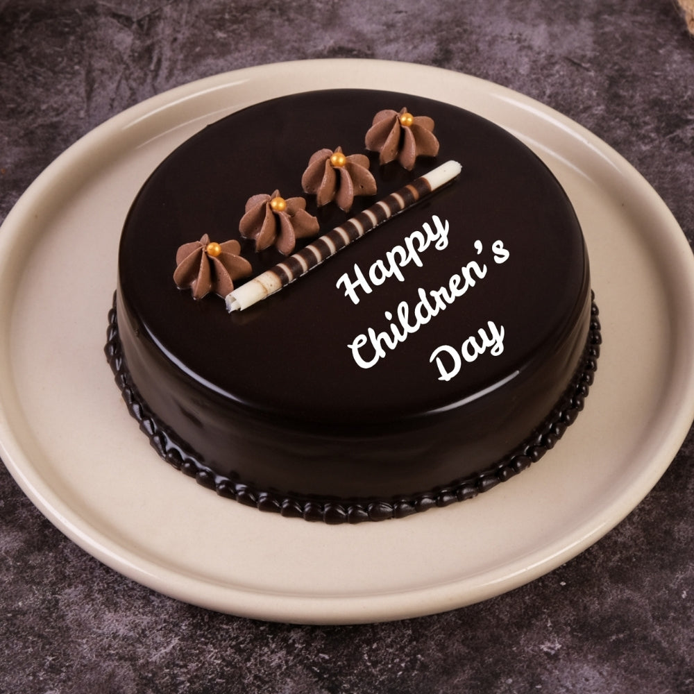 Children's Day Truffle Cake - Cake Gurgaon & Delhi NCR | Cakofy