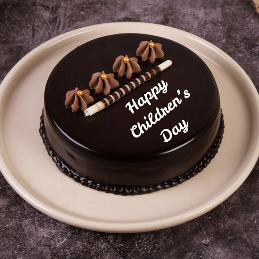 Children's Day Truffle Cake - Cake Gurgaon & Delhi NCR | Cakofy