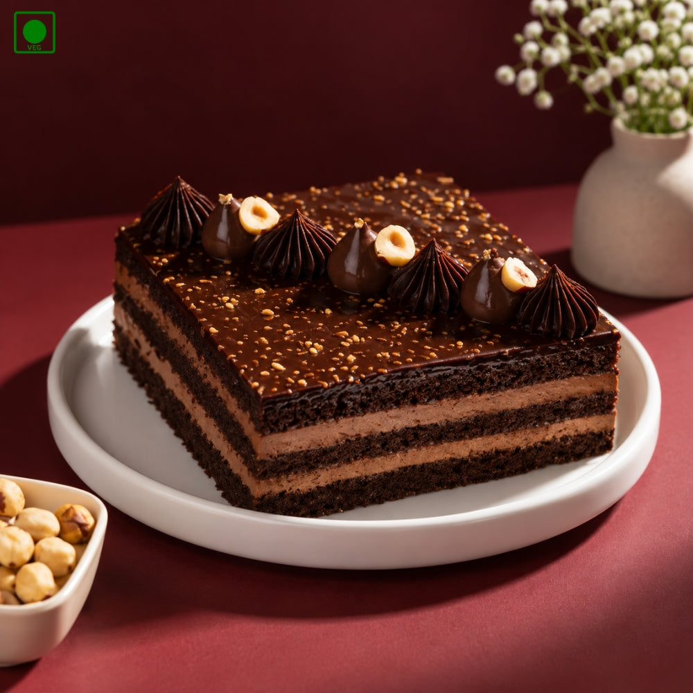 Choco Hazelnut Cake - Gurgaon, Delhi & Noida