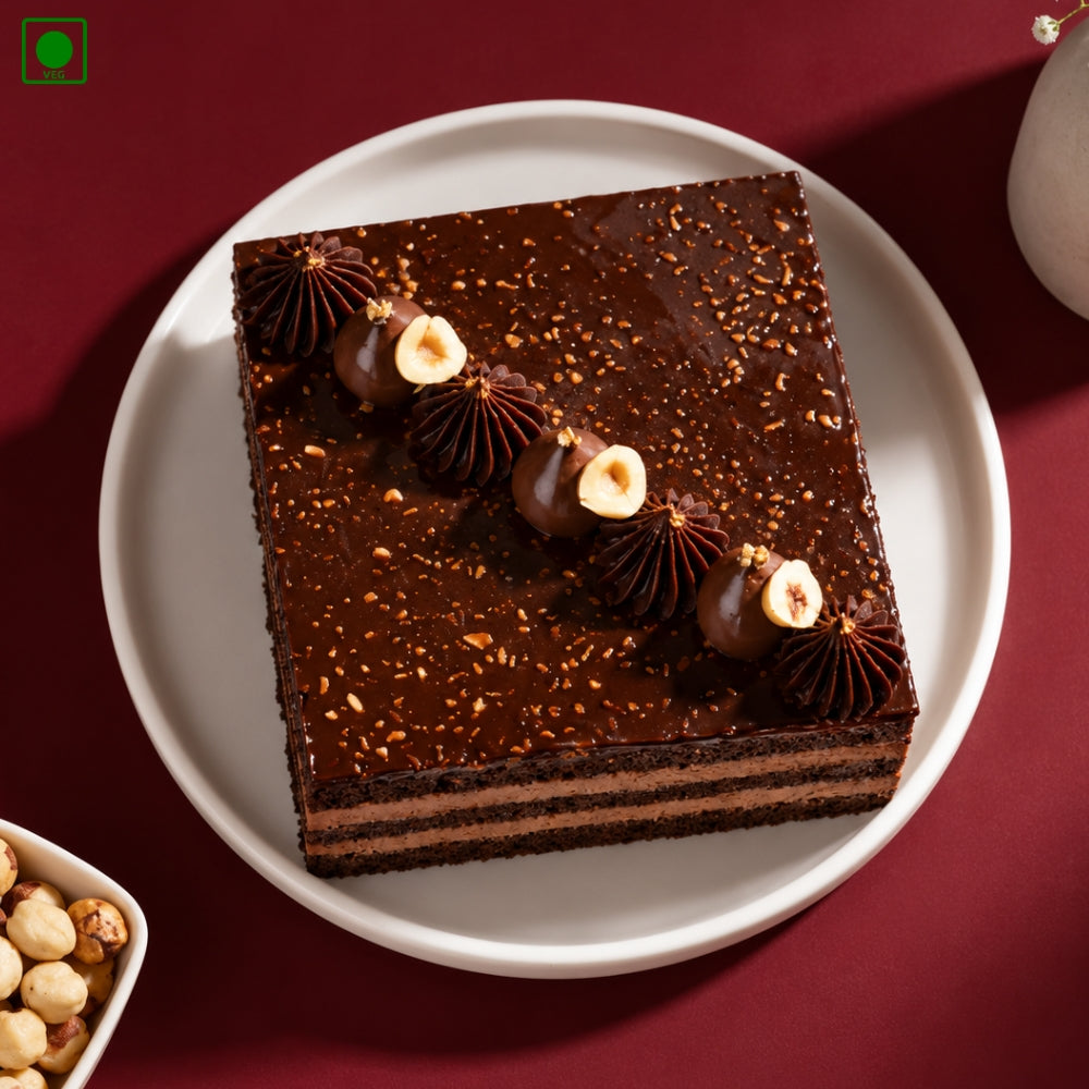 Choco Hazelnut Cake - Gurgaon, Delhi & Noida