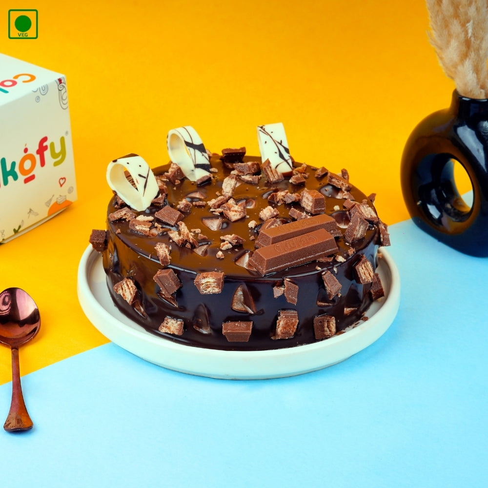 Choco Kitkat Cake - Gurgaon & Delhi NCR | Cakofy