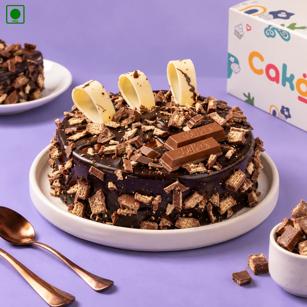 Choco Kitkat Cake - Gurgaon, Delhi & Noida