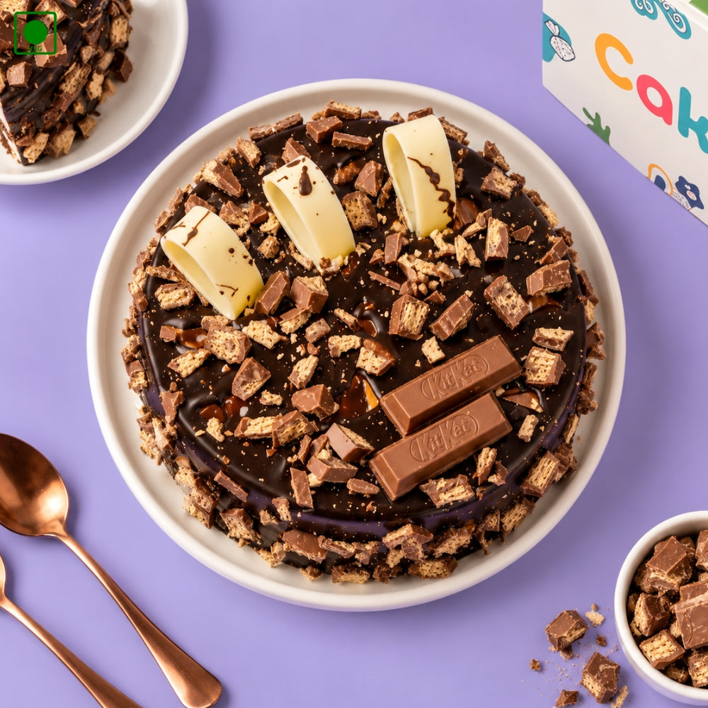 Choco Kitkat Cake - Gurgaon, Delhi & Noida