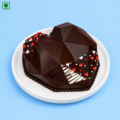 Choco Pinata Heart Cake - Gurgaon, Delhi & Noida